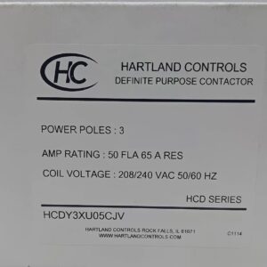 HCDY3XU05CJV CONTECTOR 3P 50-65AMP 220V