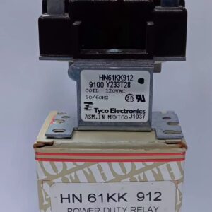 HN 61KK 912 POWER DUTY RELAY CONTACT ARRGT:6A 240V             COIL VOLTS 120 CARRIER