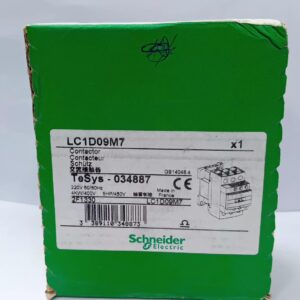 LC1D0910M7 CONTACTOR 3POLE 9A 220