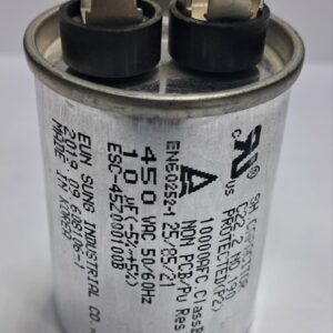 ROUND 10UF Capacitor 450 VAC KOREA