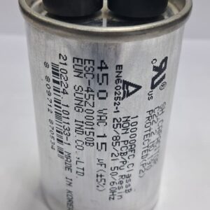 ROUND 15UF Capacitor 450 VAC KOREA
