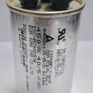 ROUND 40+5UF Capacitor 450 VAC KOREA