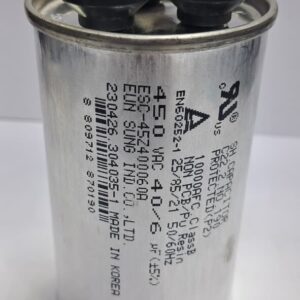 ROUND 40+6UF Capacitor 450 VAC KOREA
