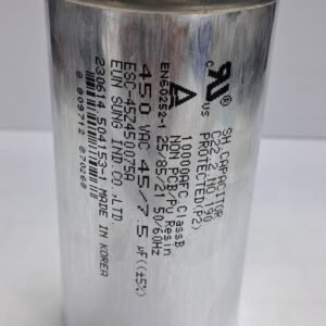 ROUND 45+7.5UF Capacitor 450 VAC KOREA