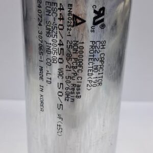 ROUND 50+5UF Capacitor 450 VAC KOREA