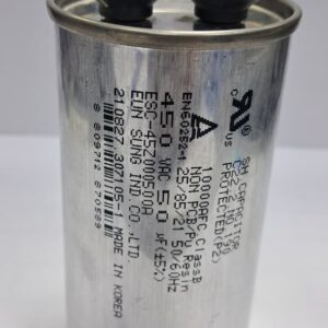 ROUND 50UF Capacitor 450 VAC KOREA