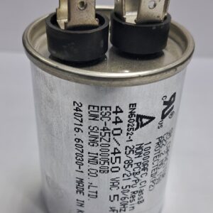 ROUND 5UF Capacitor 450 VAC KOREA