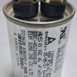 ROUND 6UF Capacitor 450 VAC KOREA